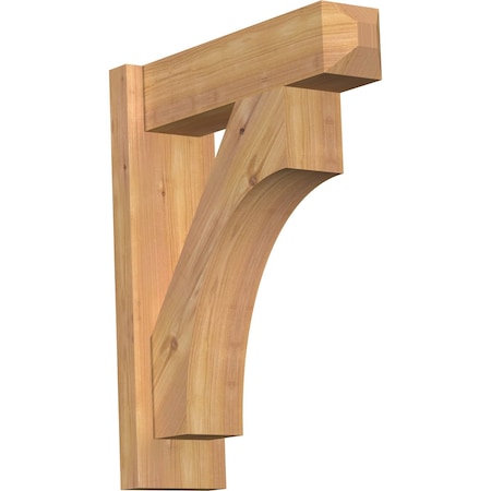 Ekena Millwork Westlake Smooth Craftsman Outlooker, Western Red Cedar, 5 1/2"W x 18"D x 22"H OUT06X18X22WTL04SWR
